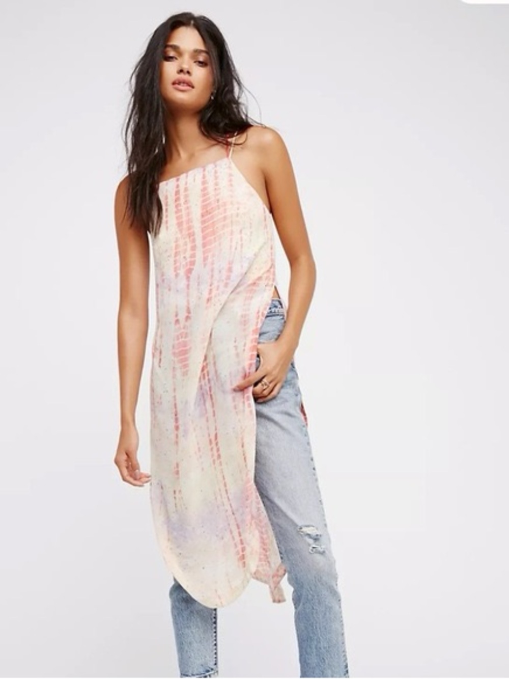 Free People Remember Chiffon When Maxi Top